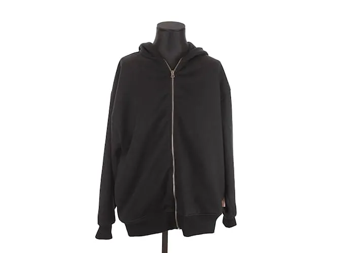 Acne Chaqueta de algodón Negro 