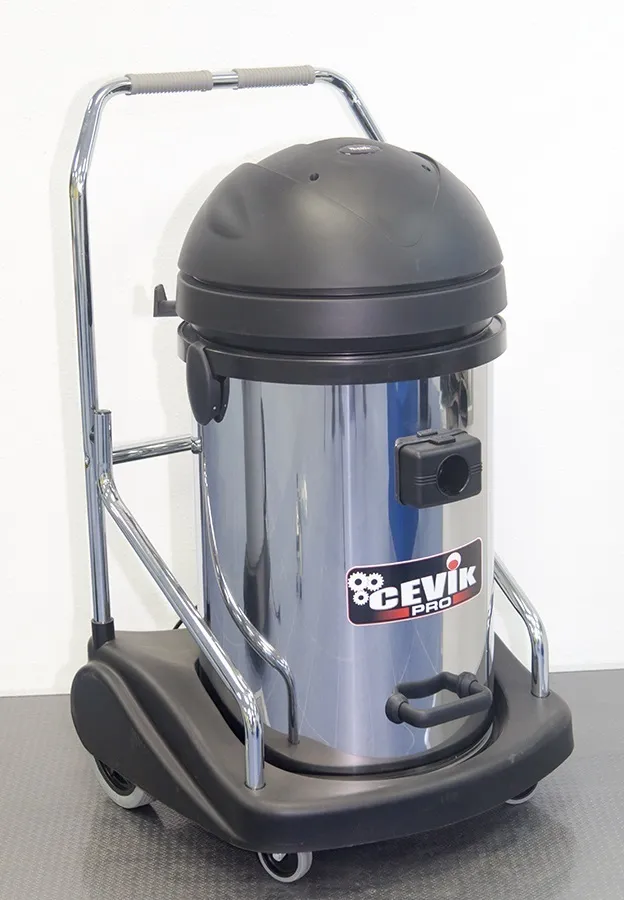 ASPIRADOR 77 LTS. 3 MOTORES CEVIK PRO CE-PRO703INOXTR