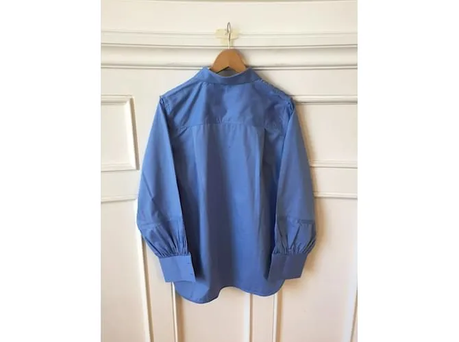 Autre Marque Camiseta HANA SAN.Internacional L Algodón Azul 