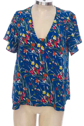 Blusa color Azul - Zara