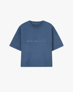 BOXY TEE BLUE