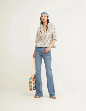 Camisa Cuello Abierto Birdie