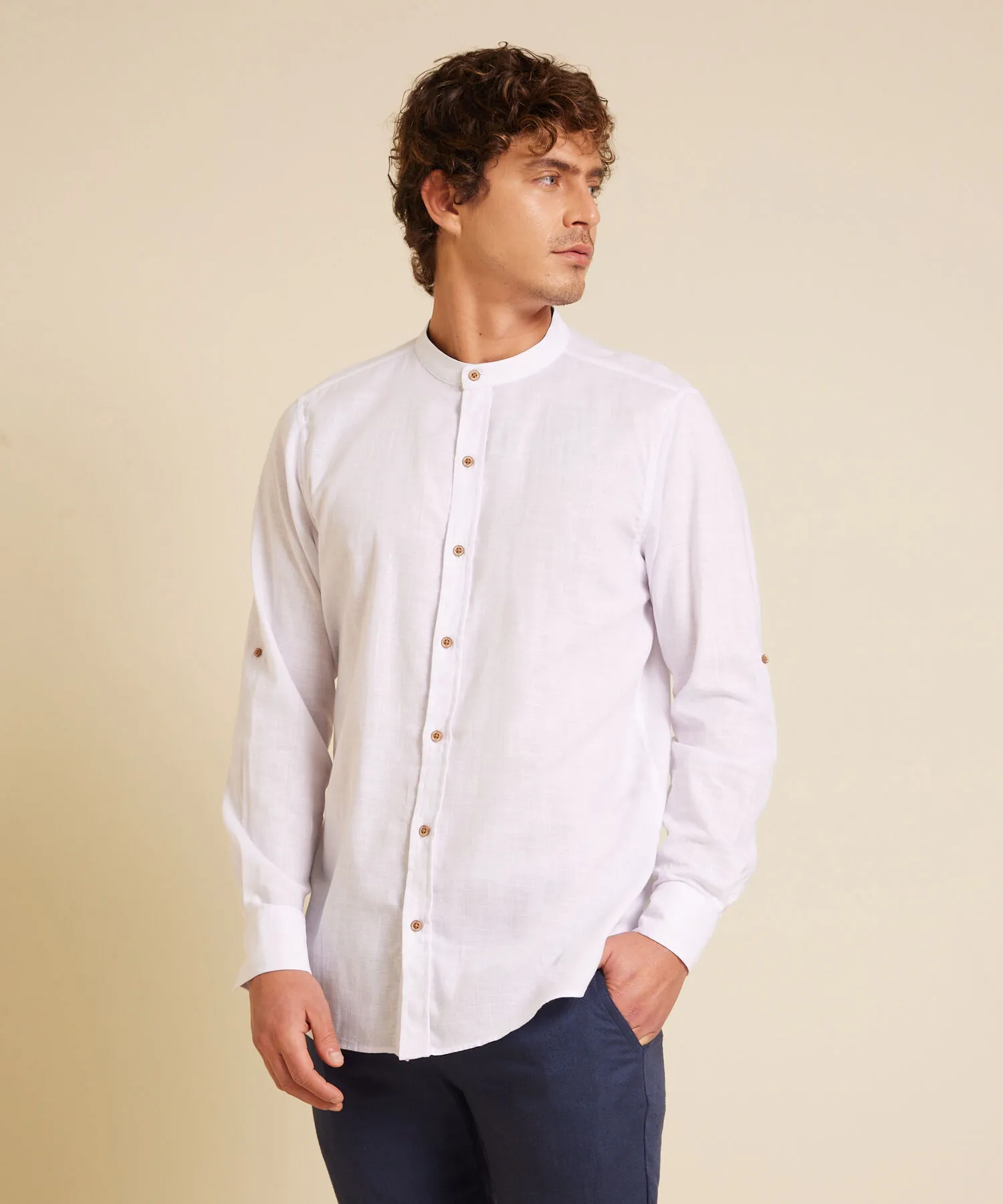 Camisa Cuello Neru-