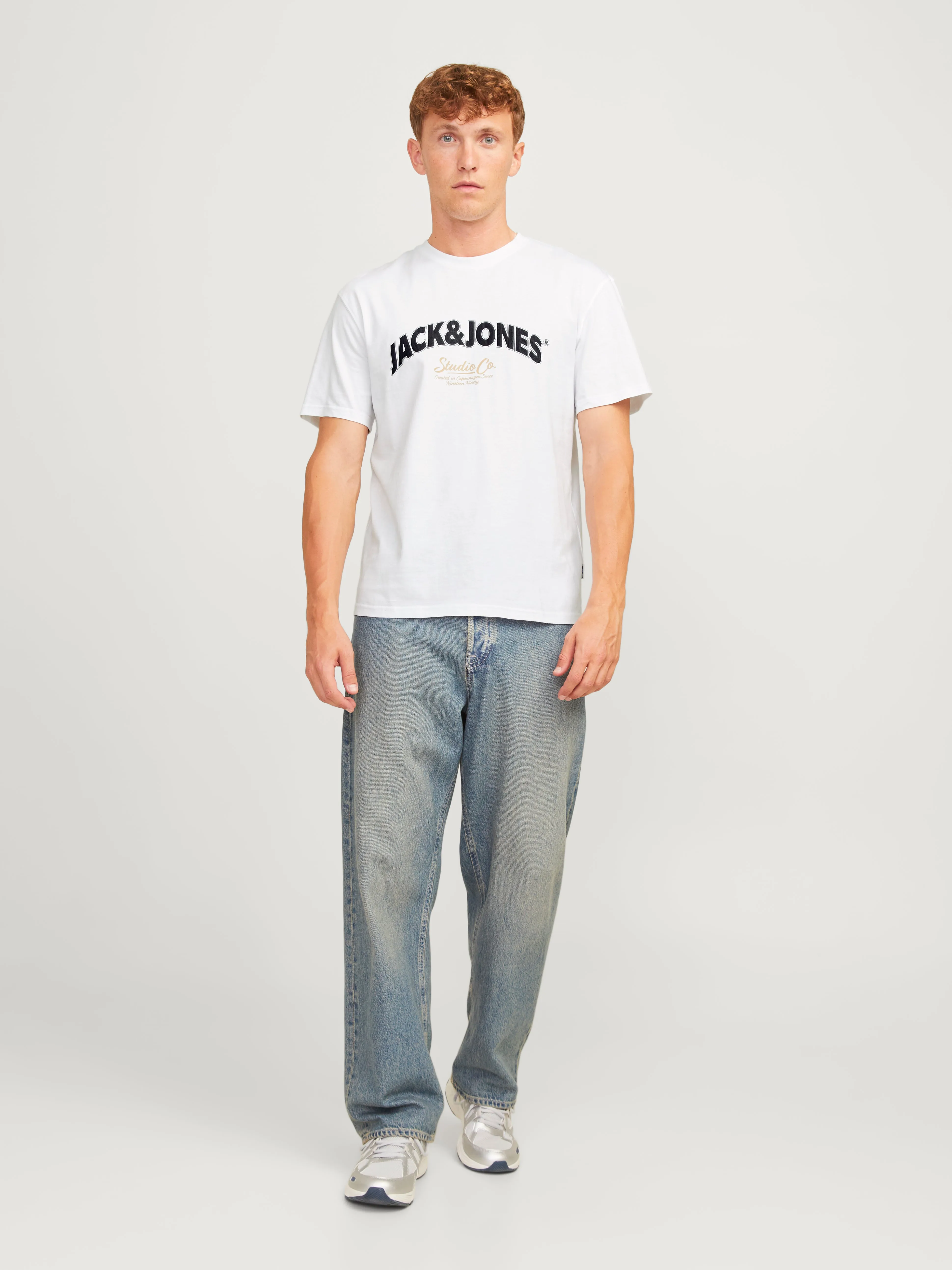 Camiseta Estampado Cuello redondo | Blanco | Jack & Jones®