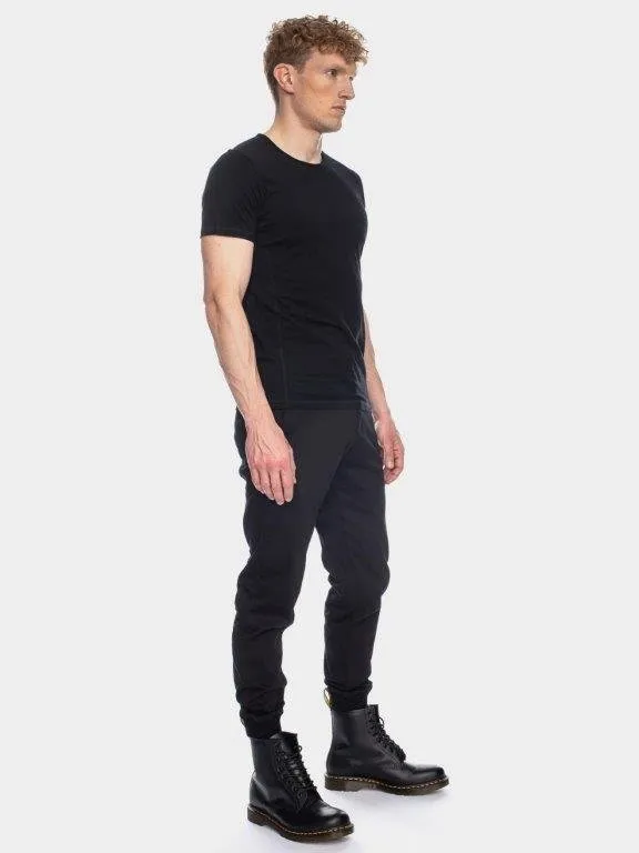 Camiseta hombre algodón orgánico Olek Negro