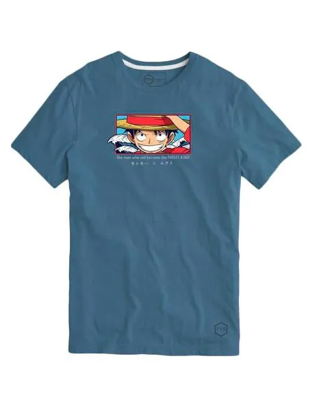 Camiseta TYS 'Ventana' Azul