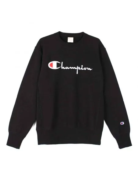 CHAMPION Sudadera Crewneck Hombre - Negro