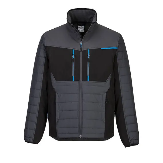 Chaqueta corporativa de paneles acolchados WX3 Hybrid Baffle, adorno reflectante PORTWEST T752