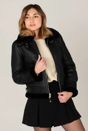 Chaqueta Mujeres Schott Lcw1257 Black
