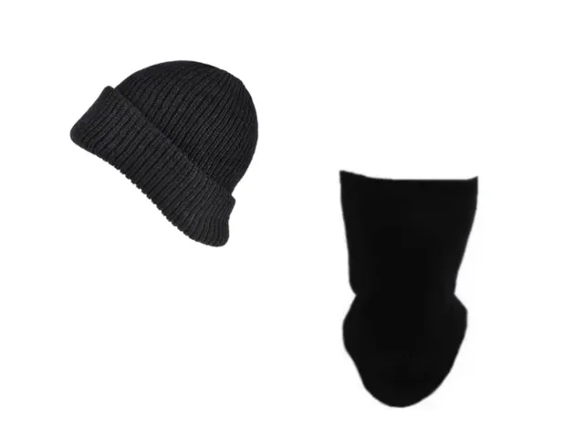 Combo invierno adulto!! gorro lana + cuello termico
