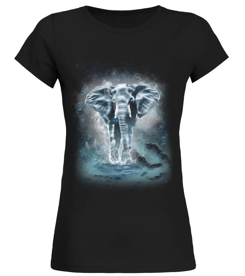 ELEPHANT PATRONUS Camiseta cuello redondo Mujer