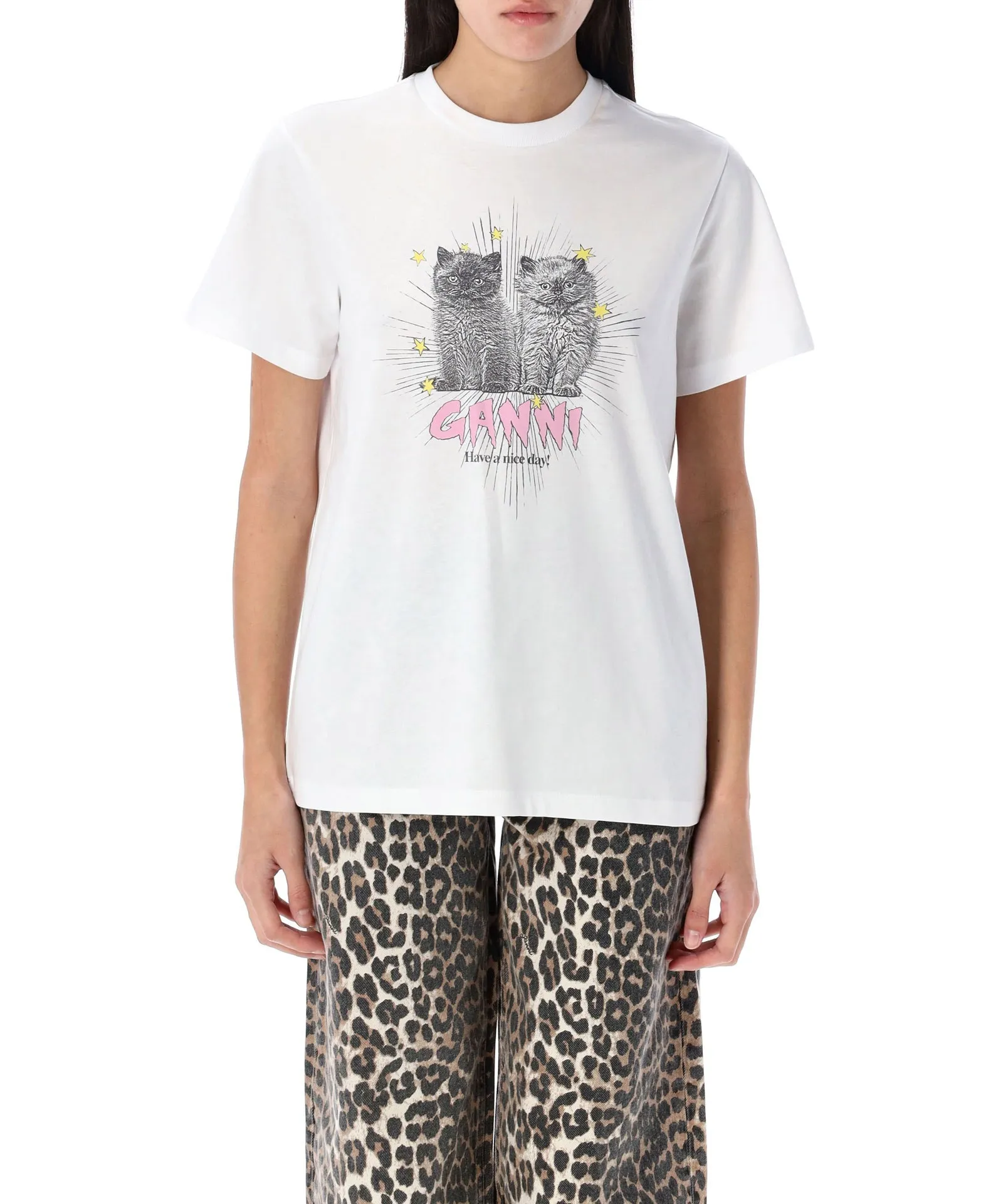 GANNI Camiseta