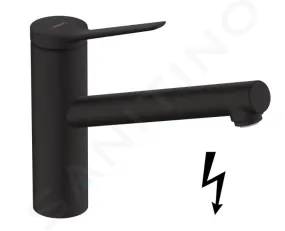 Hansgrohe Zesis M33 - Grifo de fregadero, negro mate 74806670