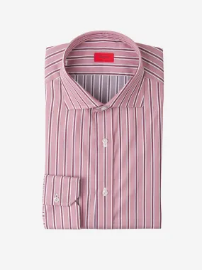 Isaia Camisa Algodón Rayas