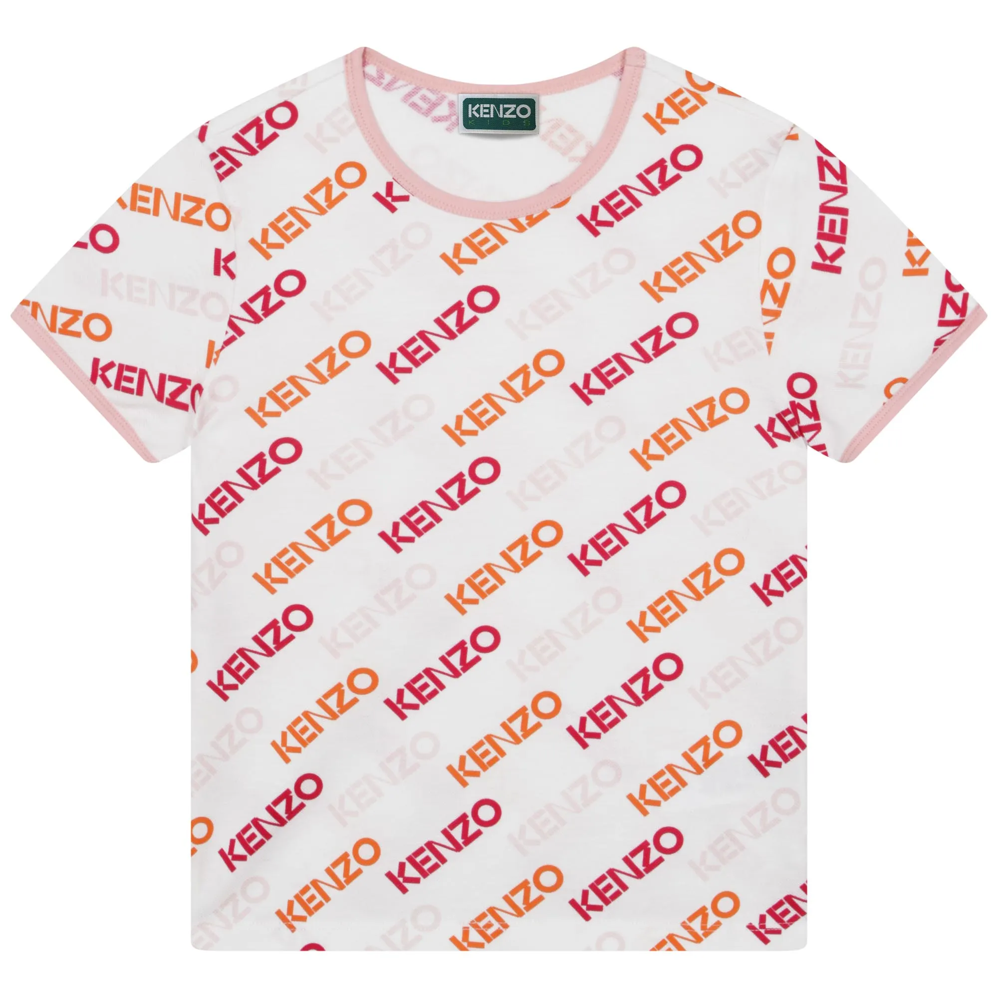 KENZO KIDS Camiseta estampada de algodón