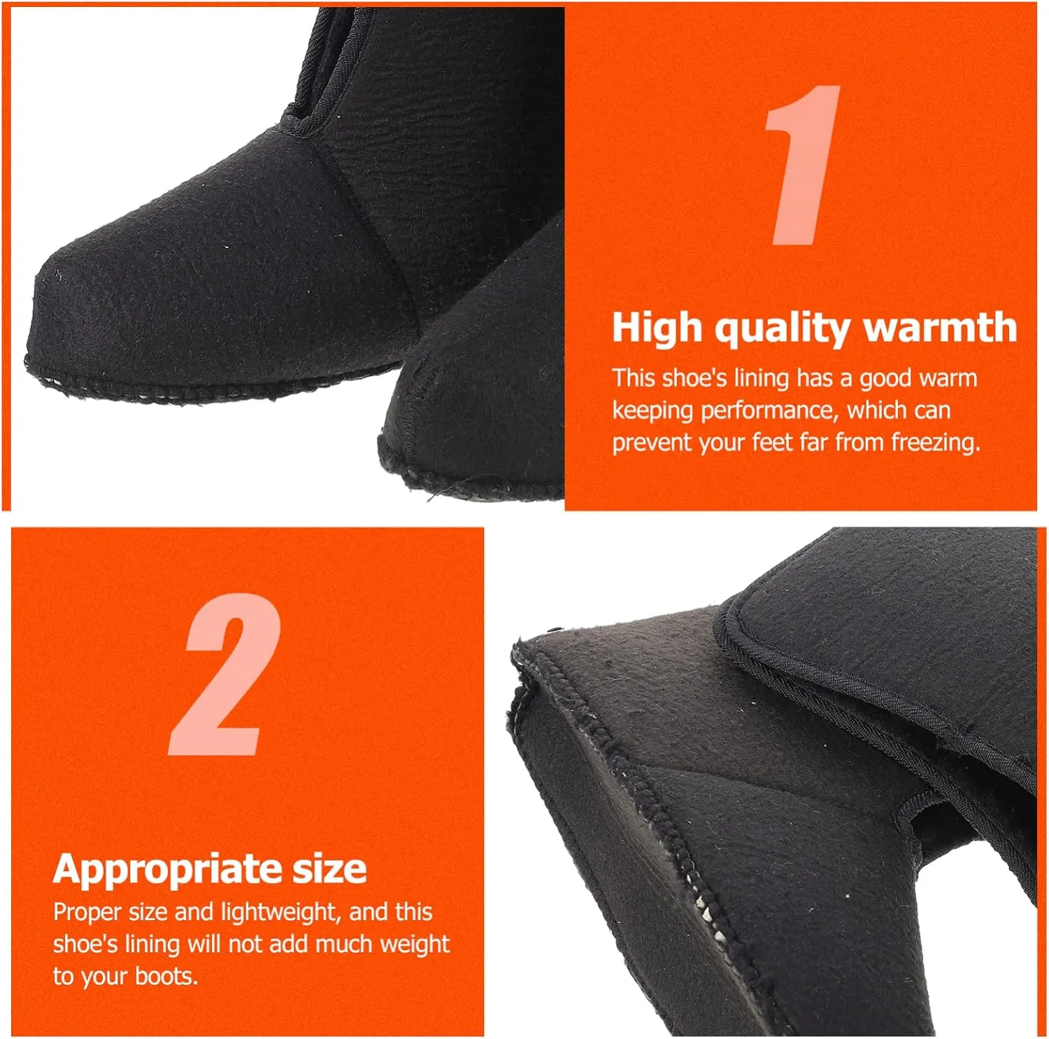Kisangel Botas De Invierno para Hombre con Forro Cálido Calzado para Caza y Pesca Accesorio De Invierno para Botas Talla 43 Dise