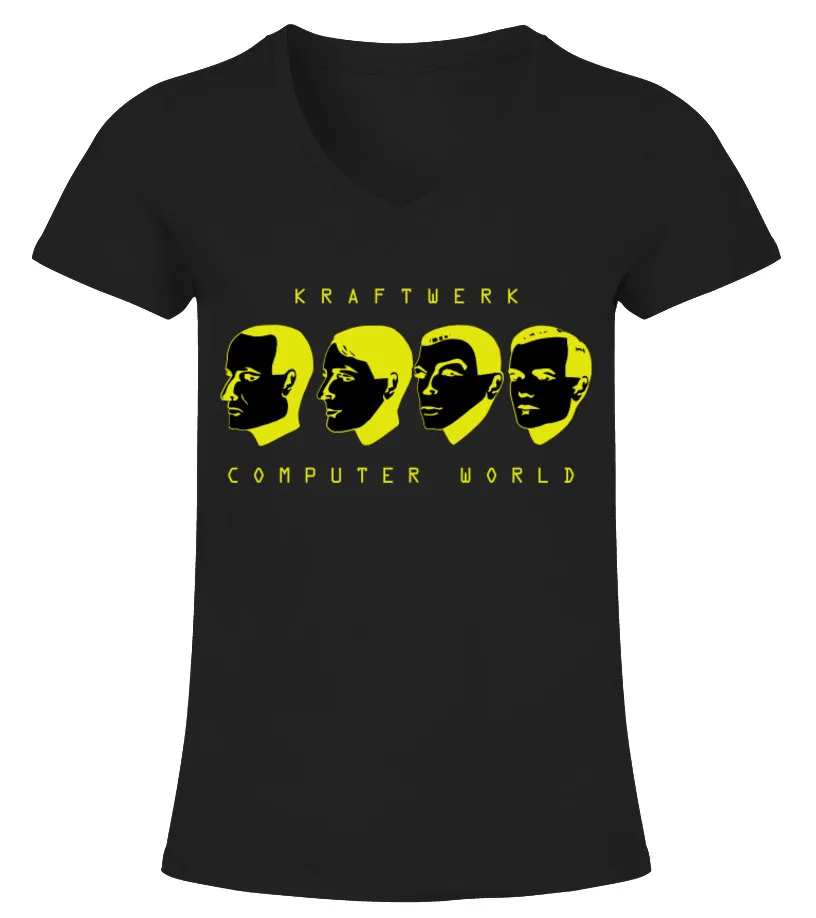 KRAFTWERK Camiseta cuello pico Mujer