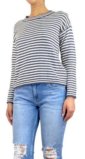 MADEWELL Sweater Tejido a Rayas