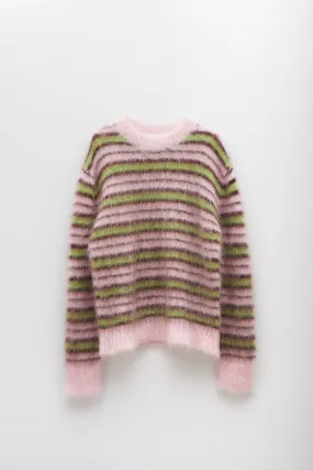 MARNI QUARZ MOHAIR CREWNECK SWEATER