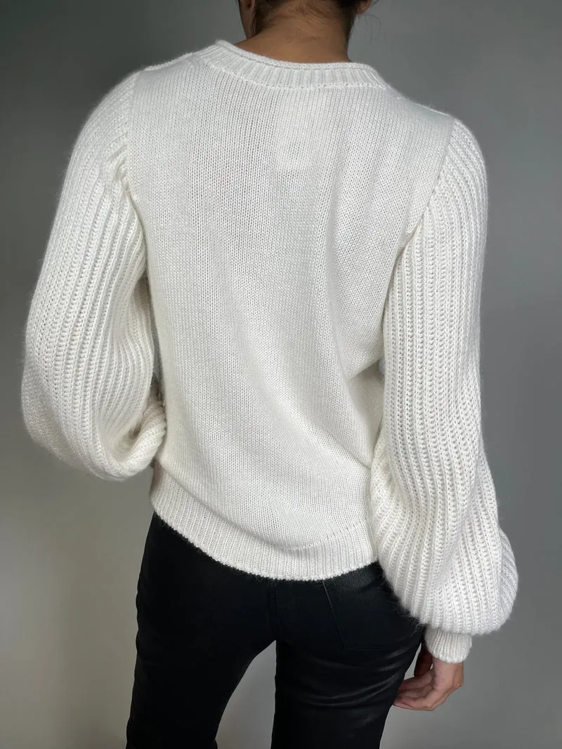 MEGARA Sweater Lana y Pelo de conejo