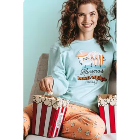 Pijama Mujer Invierno MR Wonderful Palomitas