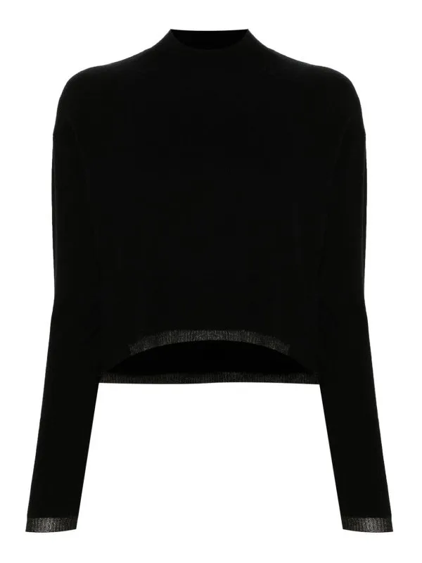 Pinko Suéter Cuello Redondo - Negro
