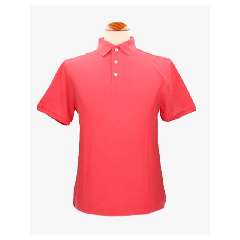 Polo algodón coral