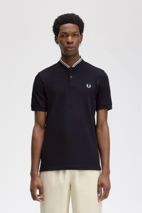Polo con cuello bómber