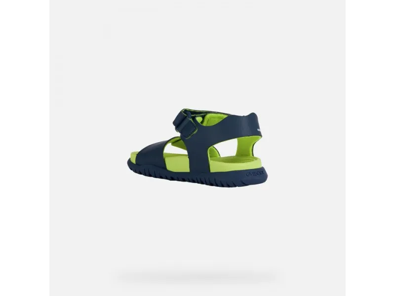 SANDALIA SANDAL FUSBETTO J35HMA GEOX EN COLOR AZUL