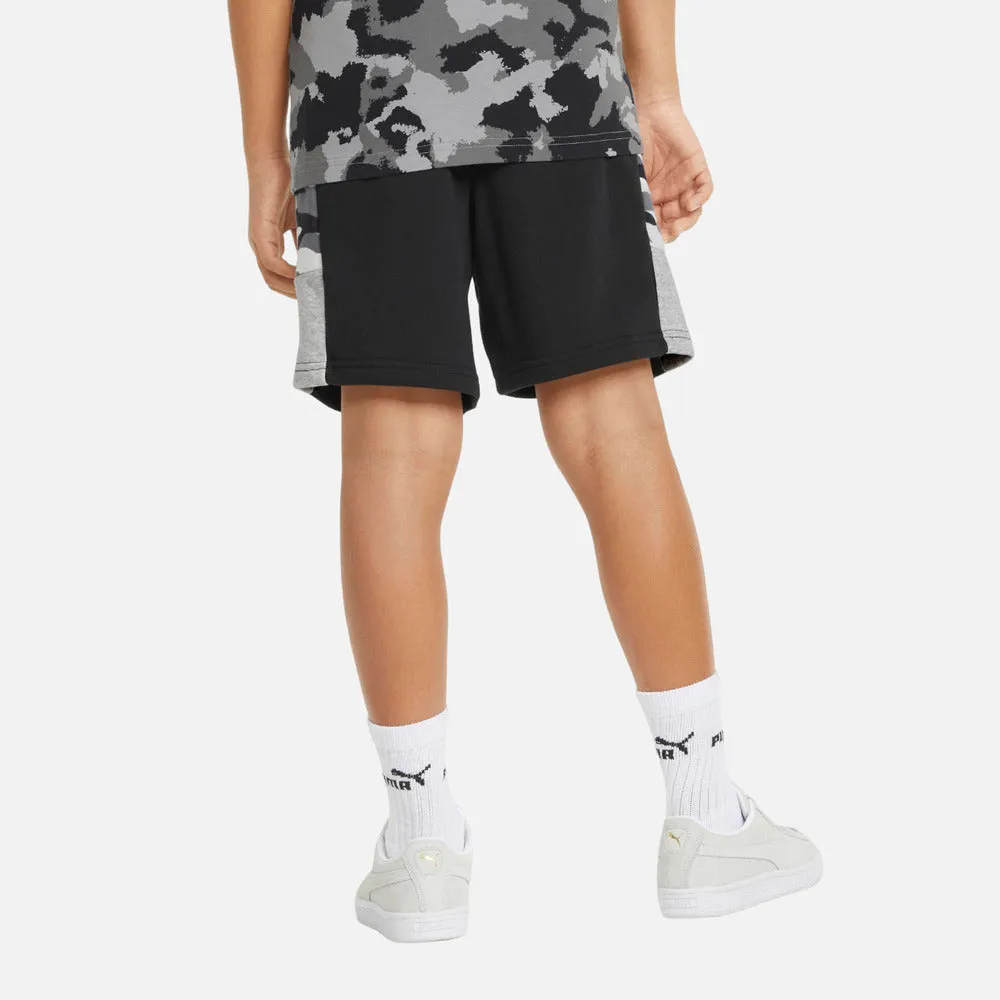 Short Largo Puma para Niño Ess Camo Shorts TR B