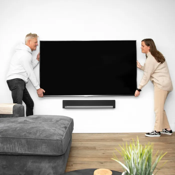 Soporte de pared para TV de 37 a 85 Pulgadas - Universal | Incl. material de montaje