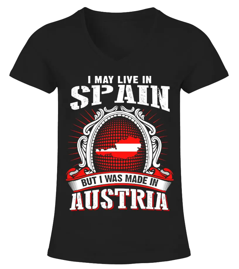 Spain Camiseta cuello pico Mujer