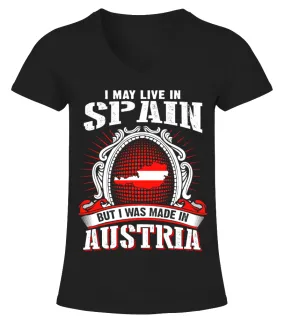 Spain Camiseta cuello pico Mujer