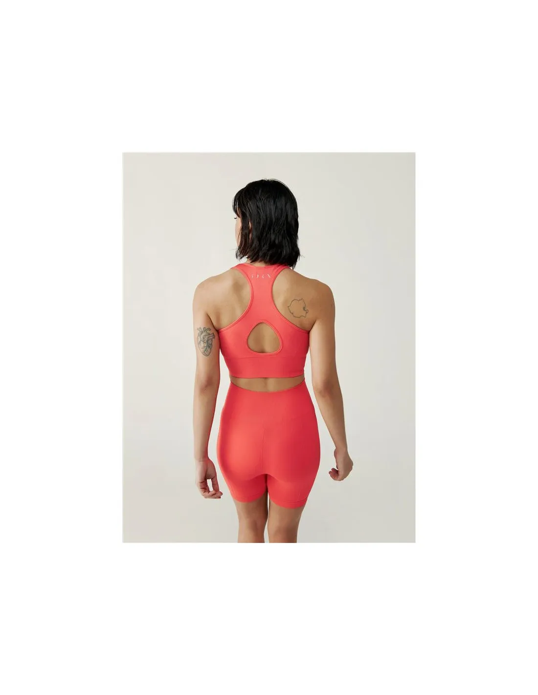 Sujetador deportivo Born Living Yoga Kumari Pink Lips Mujer