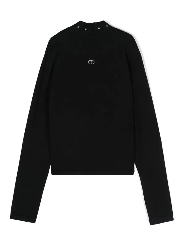 Twinset Suéter Cuello Redondo - Negro