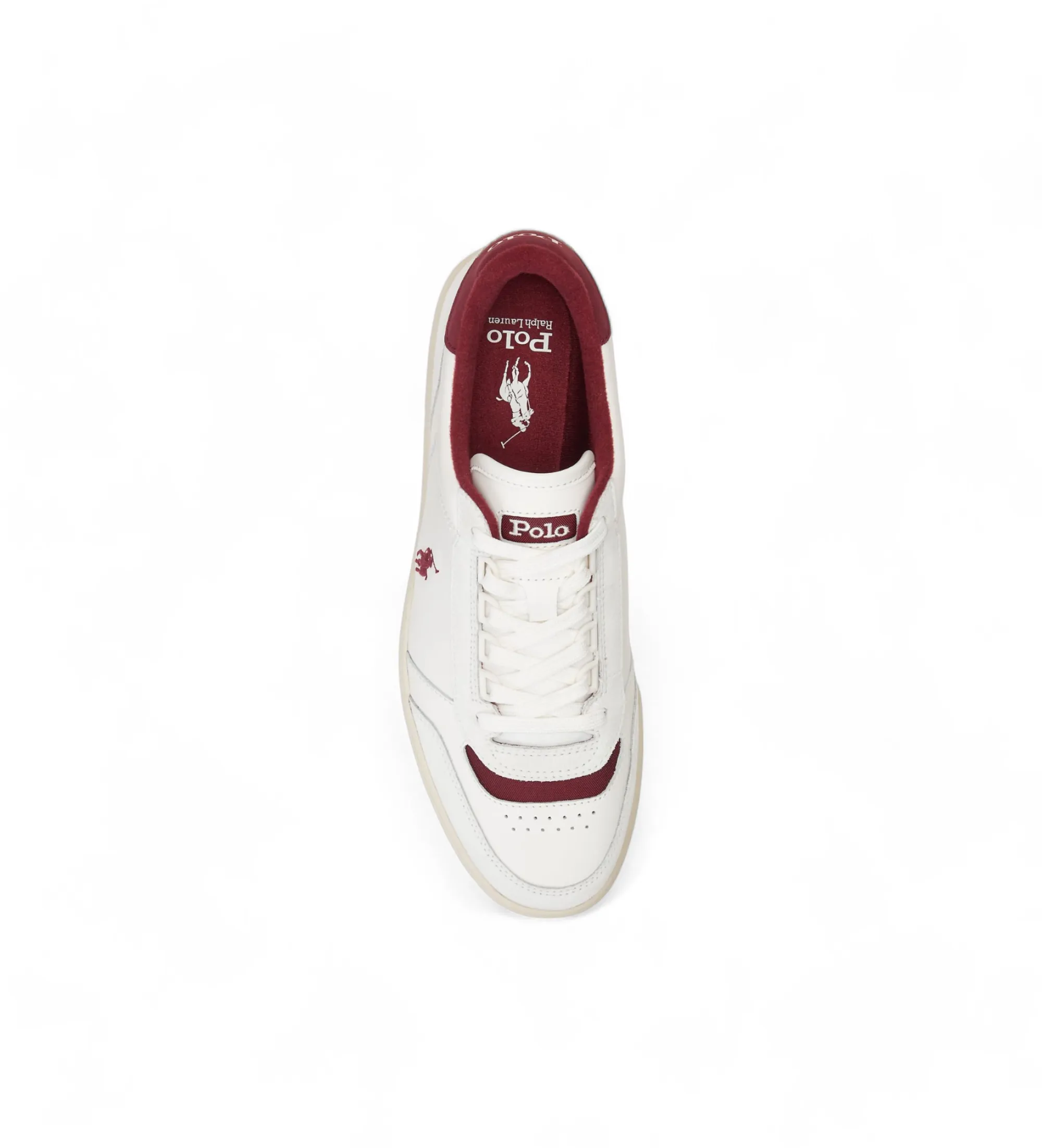 Zapatillas de piel Polo Crt Spt blanco